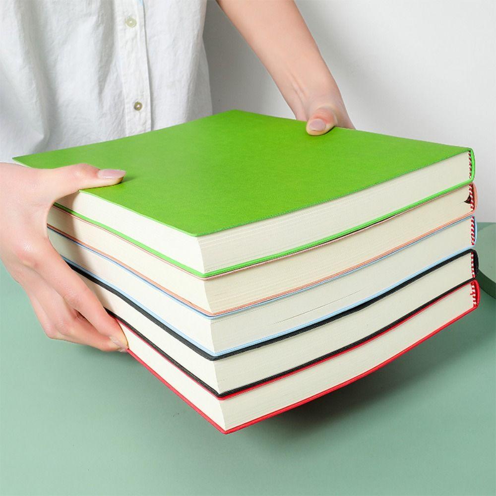 200 Pages Large Notebook Line/Blank A4 Office Notebook A4 Thick Notebook  Diary