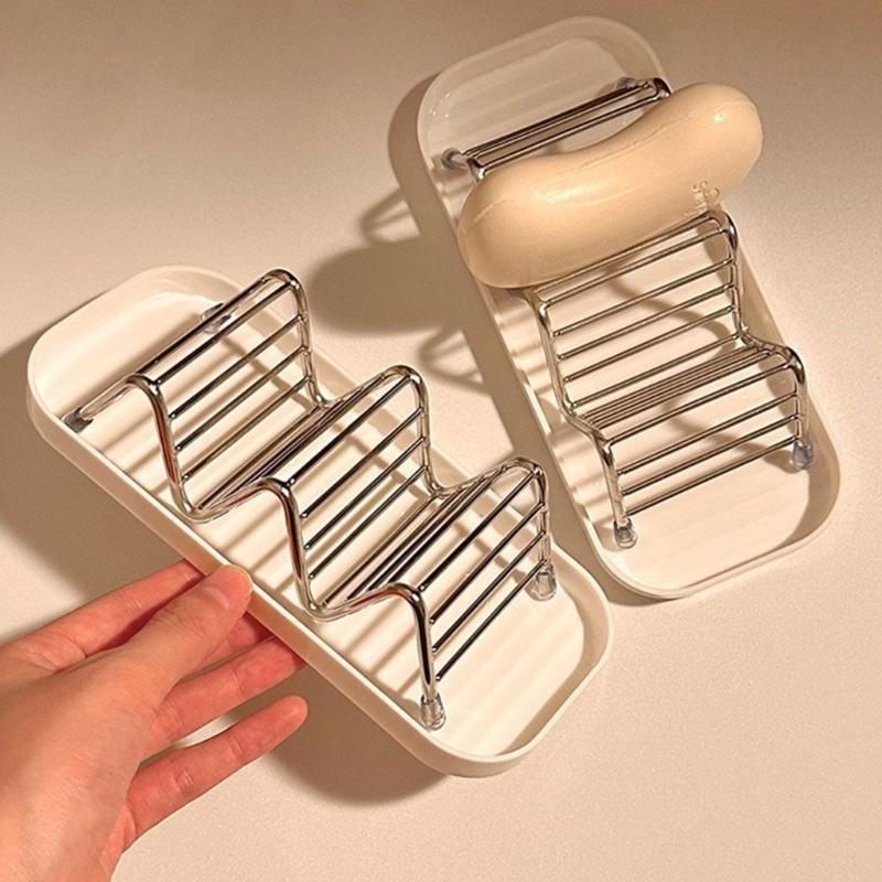 Creative Soap Holder Draining Easy Installation Kitchen Sink Mount With Drain Soap Holder Easy Cleaning