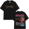 Singer Rauw Alejandro Cosa Nuestra Tshirt Unisexs Wounisex Vintage Fashion Short Sleeve Tshirt Casual Oversized Tshirts
