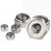 Kaiying 304/201 Stainless Steel Self-Locking Hex Nuts