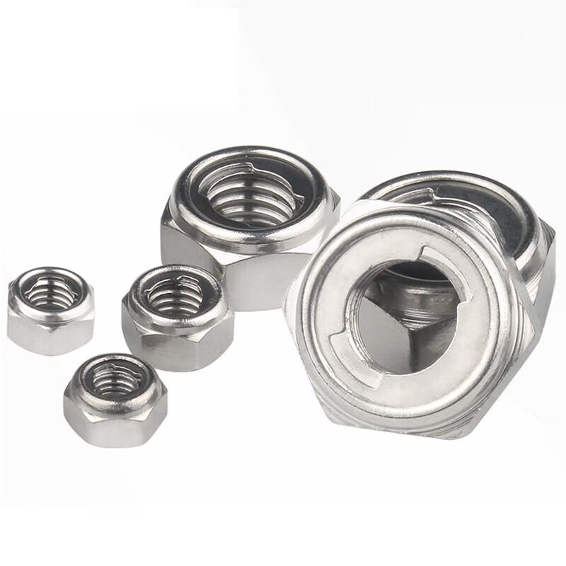 Kaiying 304/201 Stainless Steel Self-Locking Hex Nuts