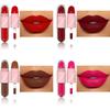 CmaaDu Waterproof and Sweatproof Multi-color Optional Face Color Lipstick Lip Gloss 2-in-1! Lasting Color, One To Create Three-dimensional Makeup