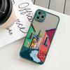 Oia Santorini Greece Church Hand Painted Print Phone Case for iPhone 15 14 11 12 13 Pro Max 6s 7 8 Plus SE2 X XR XS MAX Cover