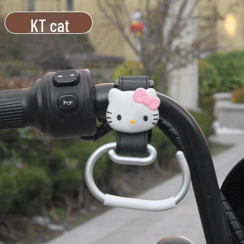 Korean Style High-Capacity Baby Stroller Hook - Strong Adhesive & Practical Design