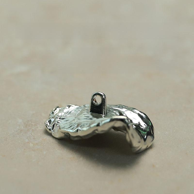 Yi Sen Gemstone Diamond Gold/Silver Metal Buttons for European & American Style Coats/Jackets