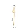 Golden Western Cutlery Set 304 Stainless Steel Mirror Spoon Steak Knife Fork Chopsticks Dinnerware Kitchen Tableware Utensil