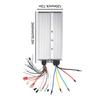 Contrôleur Intelligent Sans Balais Étanche 3000W 5000W Double Rangée 24 Tubes 48V 60V 72V 84V Pour Motos Électriques Modifiées