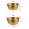 Small Seasoning Dish 304 Stainless Steel Kitchen Sauce Cup Ketchup Dipping Bowl Appetizer Plates Sushi Vinegar Soy Saucer Dish