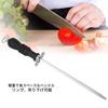 Multi-function Knife Sharpener with Sharpening Rod, Stainless Steel Material, Lightweight, No Sharp Points, Safe