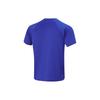 Li-Ning Schnelltrocknendes Cooles Gestricktes Kurzarm-Raglan-T-Shirt Unisex Oberteile Traumhaftes Blau AAYU031-5