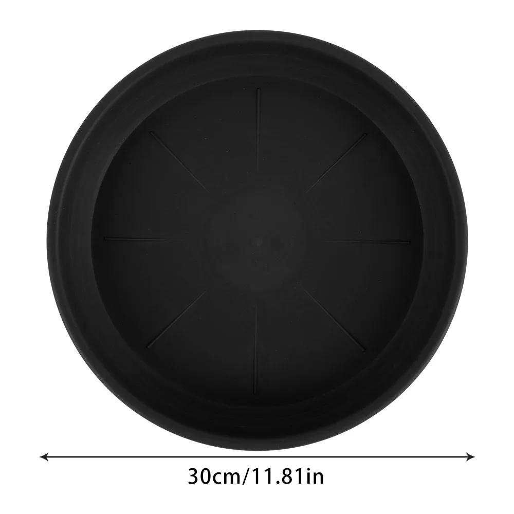 5Pcs Durable Plastic Plant Saucer 6/7/8/10 Inch Round Drip Plant Trays Flower Pot Indoor Outdoor Home Garden Supplies