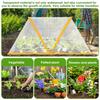 Greenhouse Cover Foldable Garden Vegetable Flower Insect-Proof Bird Portable Winter Warm Anti-uv Windproof Planting Greenhouse
