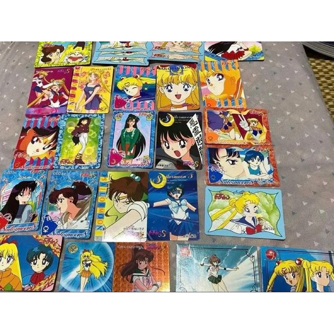 Used Pretty Guardian Sailor Moon S Card Bulk Sale 28 pieces 1993-94