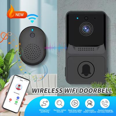 X1 Wireless Smart Doorbell Camera Home Security Protection HD Infrared Night Vision