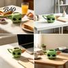 Decorative Beverage Container 3D Cartoon Ceramic Water Cup, Cute Relief Coffee Mug, Mug Unique Desktop Decoration for Hot And Cold Drinks Large
