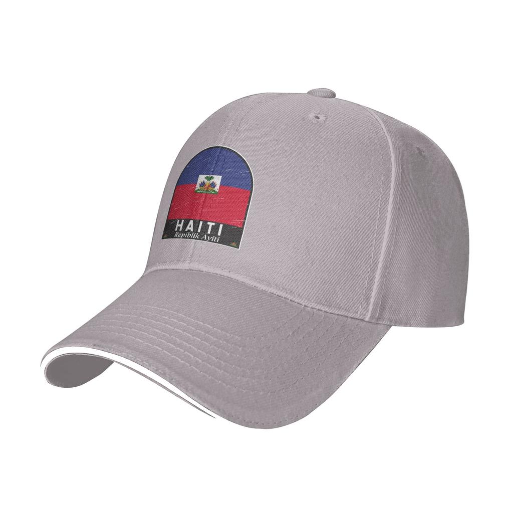 Haiti Flag Emblem Vintage Women Men Baseball Cap New Outdoor Cap   Sports Hats Summer Sun Hat