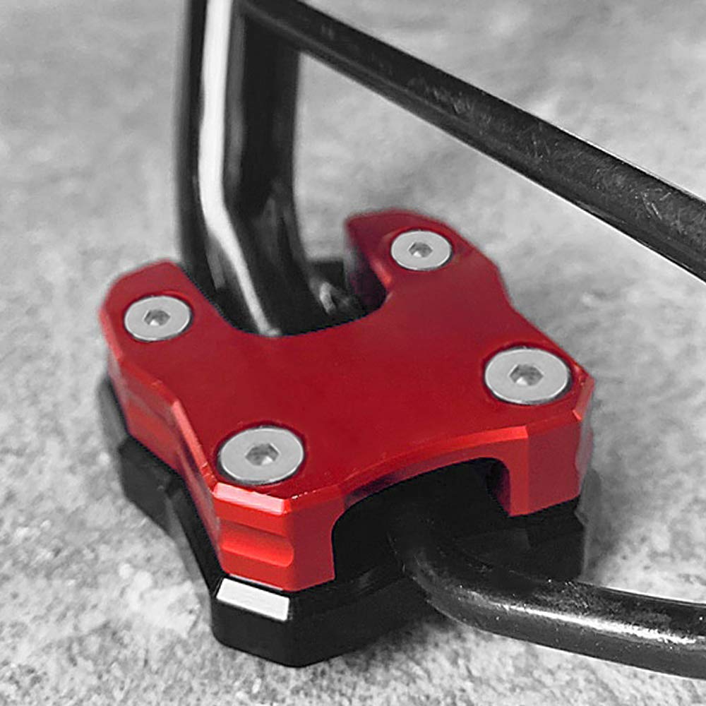 Wu5dra Honda CT125 Hunter Cab 2020 Side Stand Kickstand Plate Pad End CT125 Hunter Cub Part (Blue)