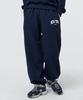 PAPERBOY Basic New York Wide Jogger Pants - Navy (Type B)