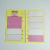 Lovely A6 Loose Leaf Notebook Refill Spiral Binder Index Inside Page Monthly Weekly To Do List Paper Stationery