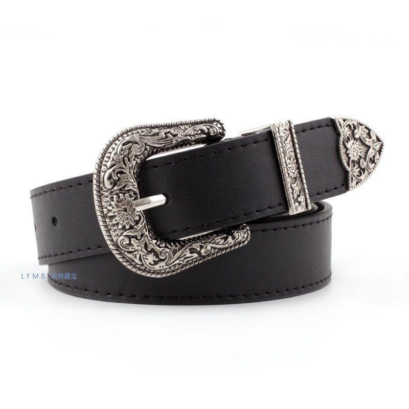 Metallic Vintage Inspired Narrow Waist Belt For Women Stylish And Versatile Accessory Fashion