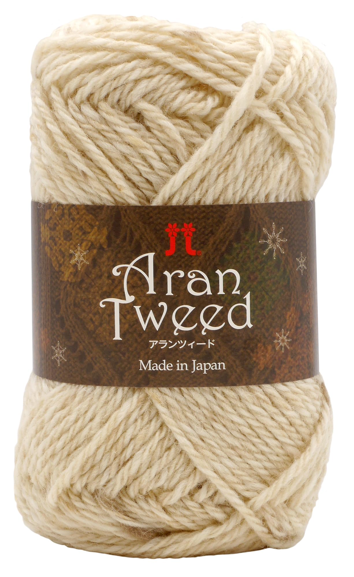 

Hamanaka Hand Knitting Yarn Aran Tweed Medium Thick 1 Cream Type 40g 82m 5 Ball Set 2147 Sets COL. Approx.