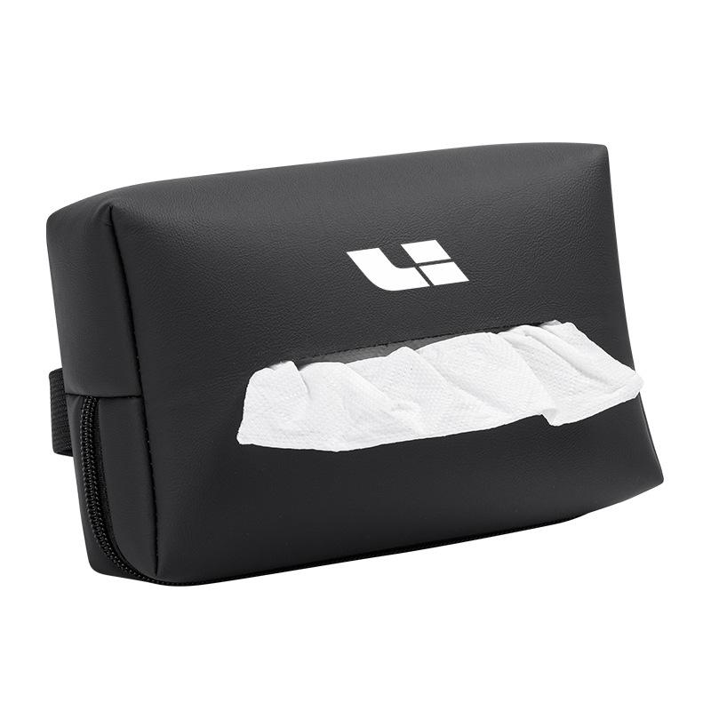 Compatible Car Tissue Box for Ideal L6/L7/L8/L9/M8 - Armrest-Mounted Pull-Out Tissue Holder