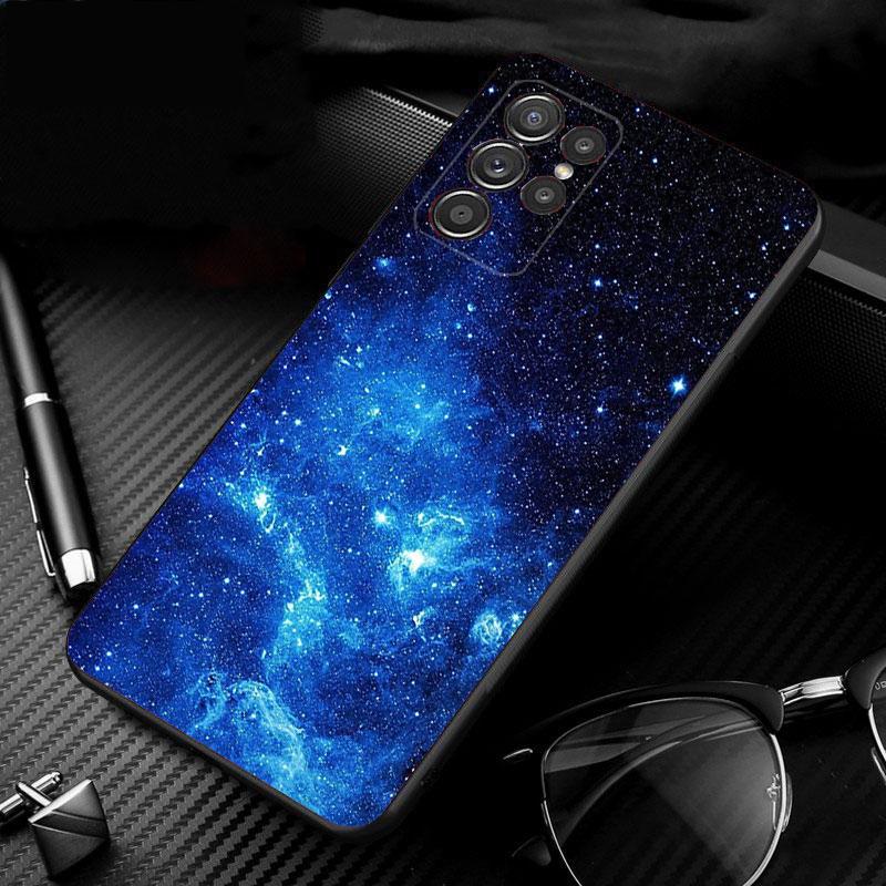 Phone Case For Samsung Galaxy S25 S24 S23 S22 S21 Ultra S24 S23 S22 S21 S25 Plus S24 S25 FE Space Universe Star