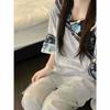 New Chinese ice silk pure desire pajamas women's autumn high-end national style gentle retro short-sleeved trousers loungewear set
