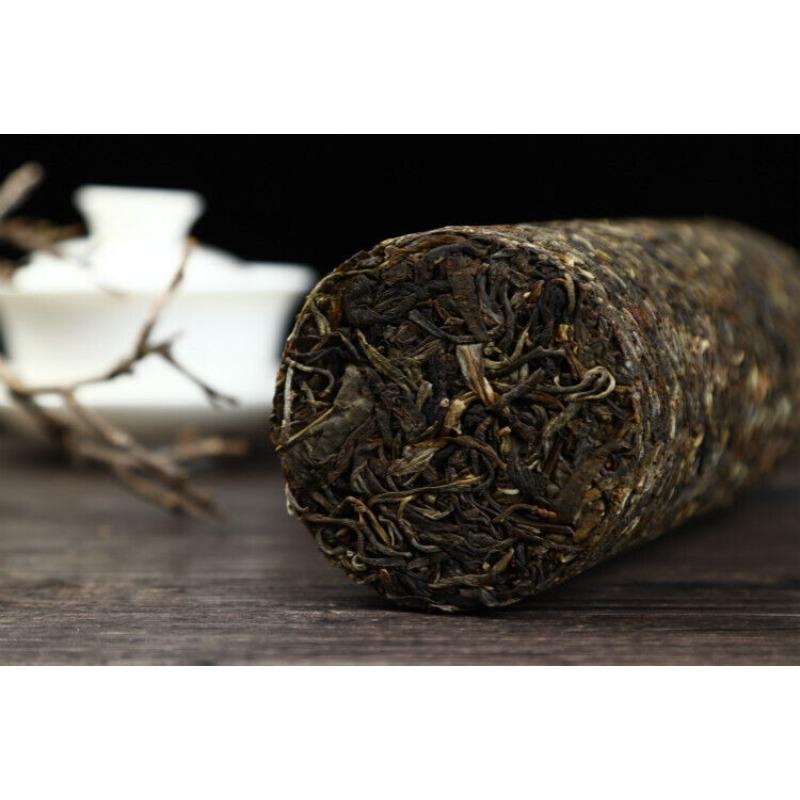 500g Iceland Ancient Trees, Mini Bamboo Tube Raw Tea Yunnan Puerh Raw Tea
