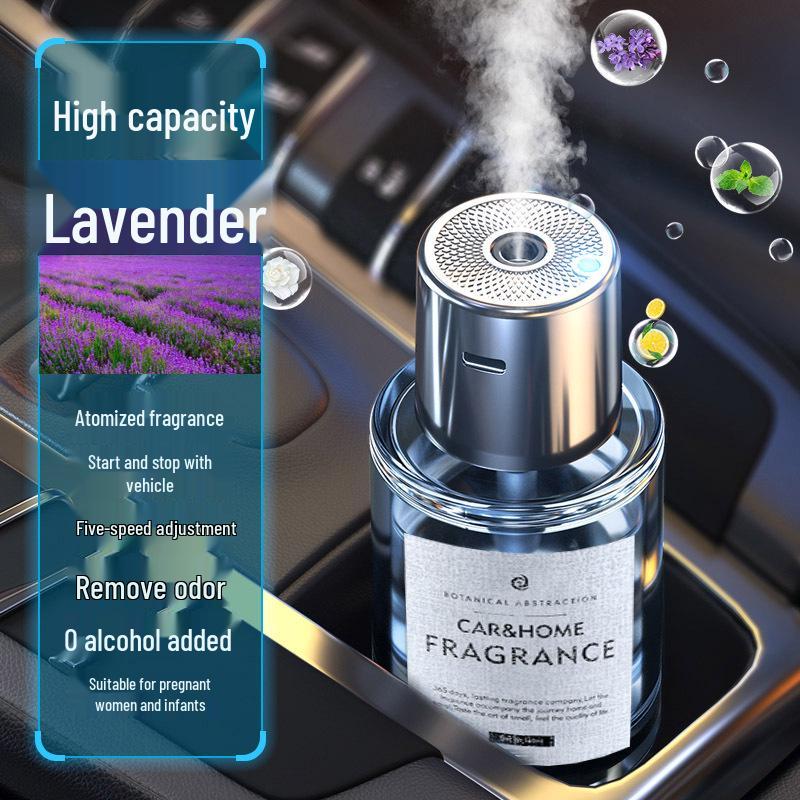High-End Car Aroma Diffuser Spray: Interior Perfume & Odor Removal Air Freshener