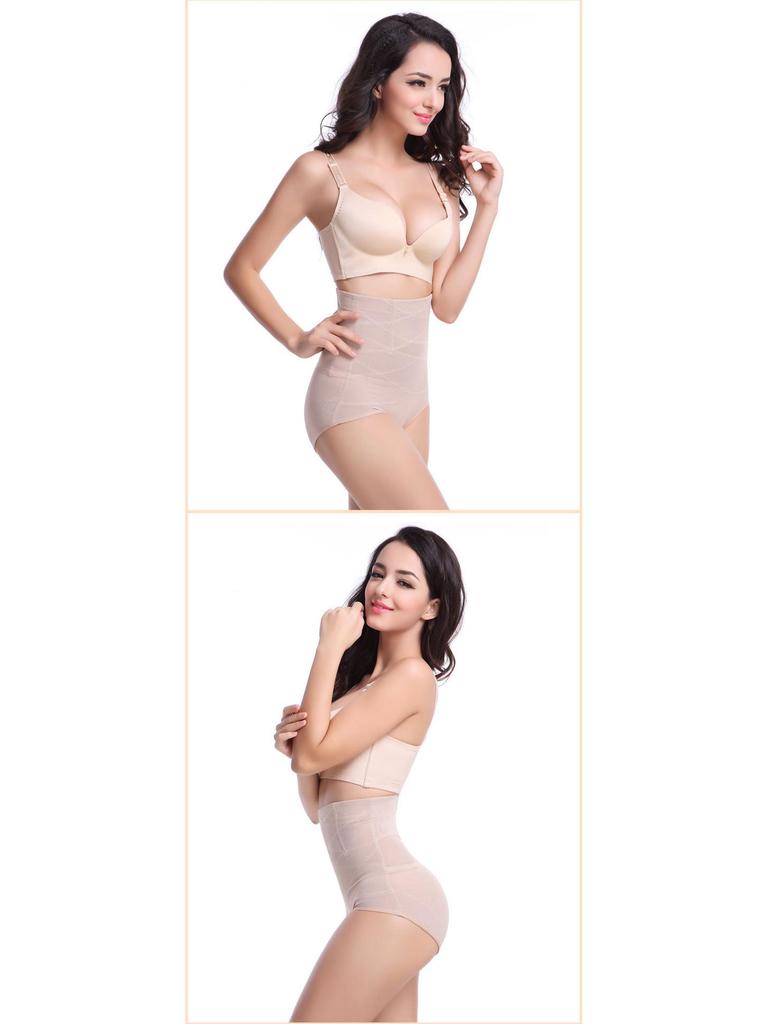 Seamless High-Waist Body Shaper: Slimming Abdomen Control & Hip Lift Panties for Women