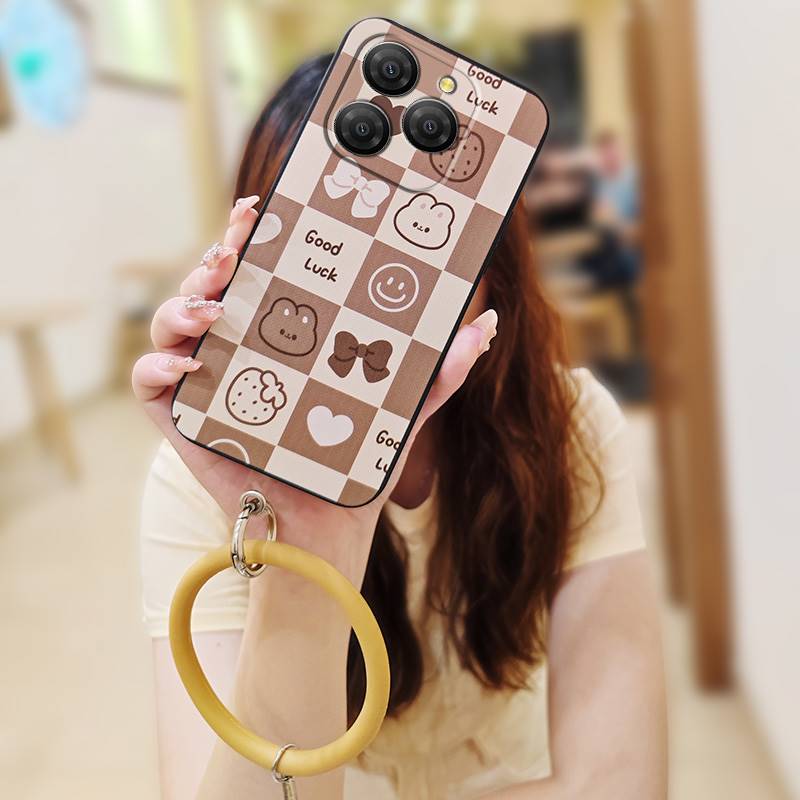 

Waterproof Soft Case Phone Case For Blackview Shark9 5G Creative heat dissipation Funny Anti-knock Solid Color Ring Cute Blackview Shark9 5G