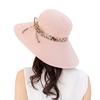 Hat Foldable Breathable Cotton Reversible Foldable Cap for Summer