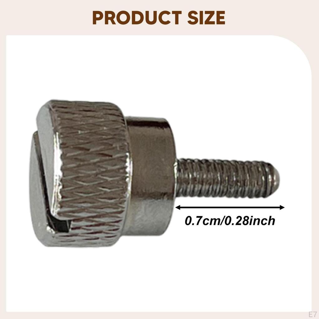 20 Pieces Presser Foot Screw Sewing Machine Change Sturdy Supplies Feet Thumb Screws Stainless Steel
