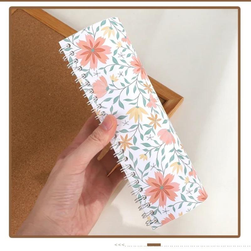 1Pcs A5 Flower Painting Landscape Material Collage Release Paper Notebook Creative DIY Student Supplies Stationery