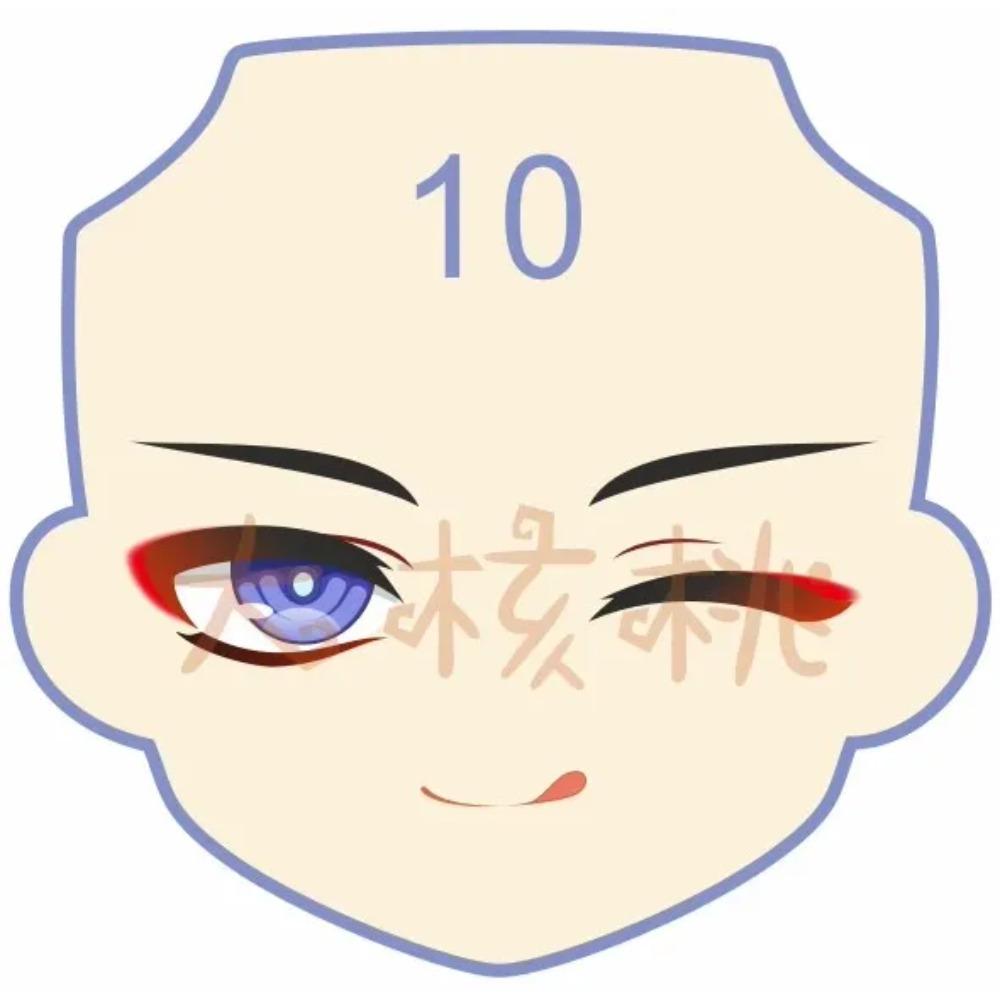 Anime Game Wanderer Ob24 Ob22 P20 Doll Hair Face Clothes Toy Cosplay 1/6 Bjd Costumes Handmade Decorations Toys Accessories