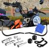Acabamento superfície corrosão desgaste Protetores de Mão Adventure Armor para CT125 alumínio Motocicleta reduz danos em caso de Hunter Cub [Anodizado (melhorado