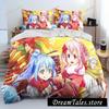 I Got Reincarnated As A Slime Cartoon Poster Sheets Quilt Covers Bedding Dormitory Sheets Bedding Set Soft Warm Bedding Set963