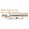 VidaXL Cadre de lit Bois de pin massif 200x200 cm 3103733
