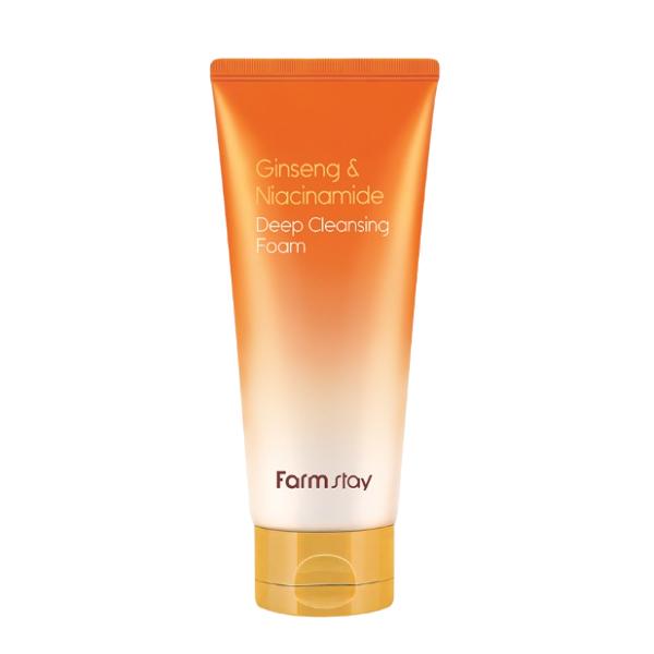 FarmStay Ginseng & Niacinamide Cleansing Oil (300ml / 10.14 Fl.oz.),  Deep Cleansing Foam (180ml / 6.08 Fl.oz.) (7 Options)