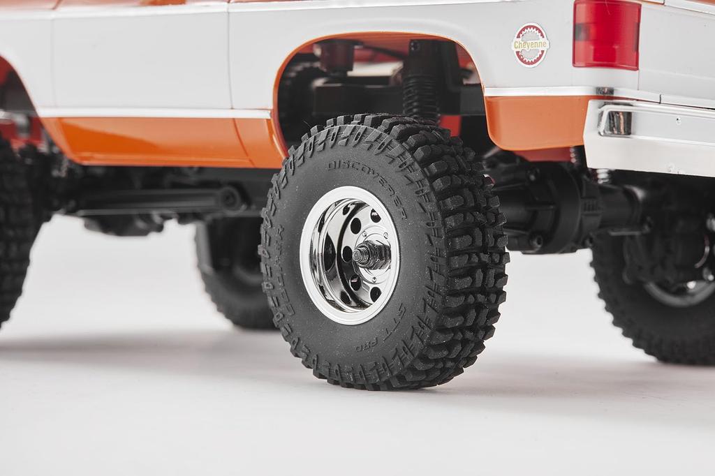 FMS Scale Realistic RC Model Chevrolet K5 Blazer Orange Electric Radio Control FMS12403RTROR 1/24