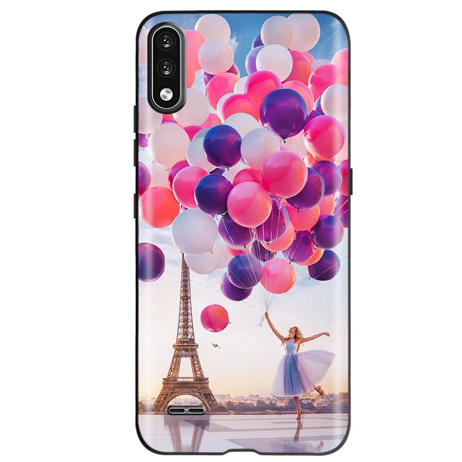 For LG K22 LM-K200 K200E K200B Fashion Pattern Phone Case Soft Silicone TPU Back Cover For LG K22 K 22 2020 Fundas