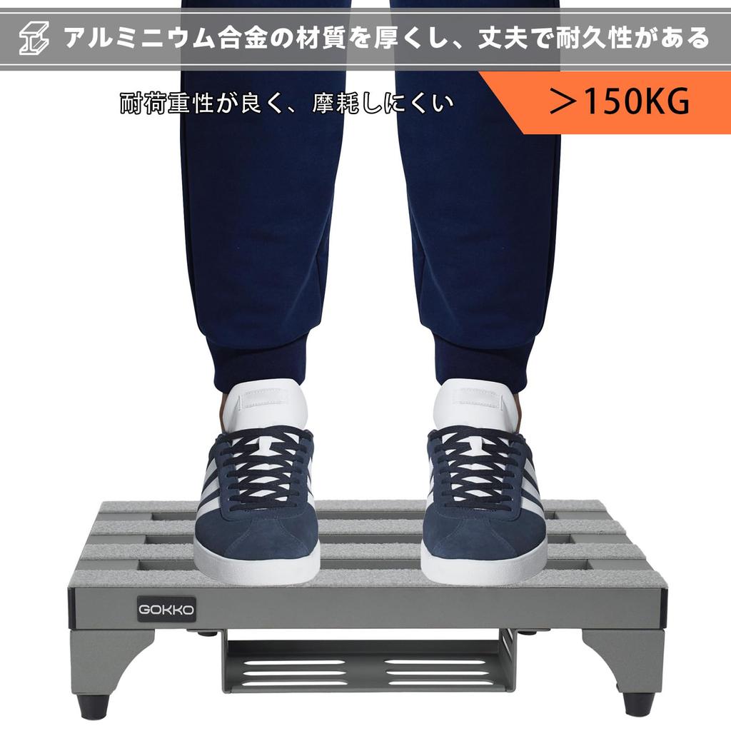 GOKKO Ultralight Guitar Pedalboard Aluminum Alloy Effects Board with Carrying Bag Velcro Mounting Ergonomic Design Medium Size M-Gray