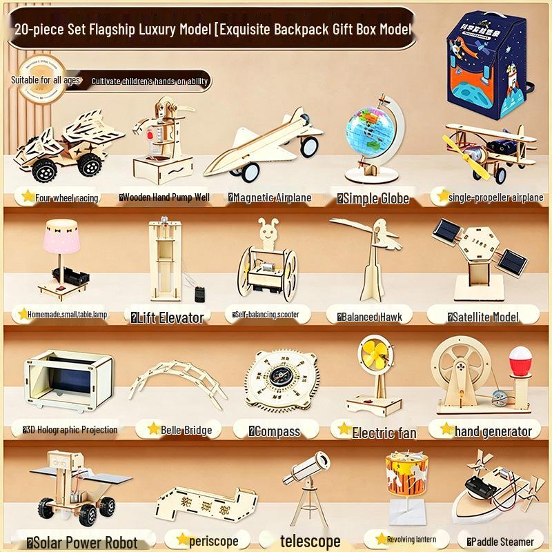 Juni 61 Wissenschaftsexperimentierkasten für Kinder: DIY-Technologie & Lernspielzeug