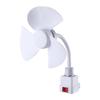 Compact Energy-Saving Cyclone Fan with Expandable Blades and Brushless Motor