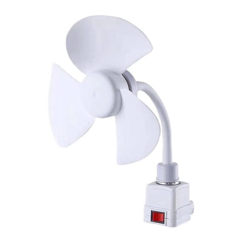 Compact Energy-Saving Cyclone Fan with Expandable Blades and Brushless Motor