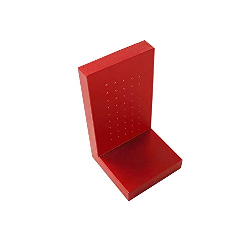CarAngels Woodworking T-Square, Direct Marking Ruler, Right-Angle Gauge, High-Precision 1mm Hole Spacing, Aluminum Carpentry Marking Tool (T-50)