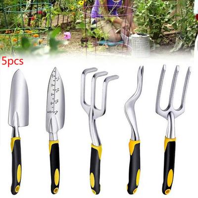 1PC~GARDENING TOOL SET SHOVEL /& FORK~IRON ON PATCH