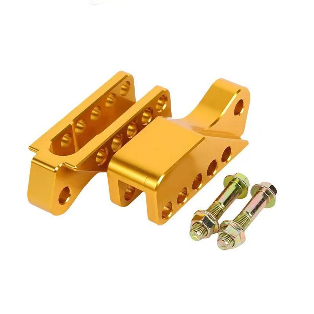 Uniwersalne Podwyższenia Amortyzatora Motocyklowego CNC Ze Stopu Aluminium Wzmacniacz Wysokości Do Honda Yamaha Kawasaki E-Skuter ATV