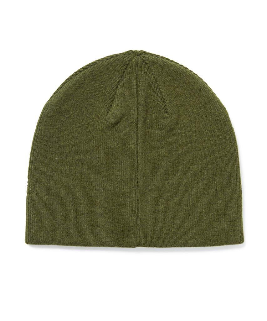 THISISNEVERTHAT Debossed No Cuff Beanie Olive
